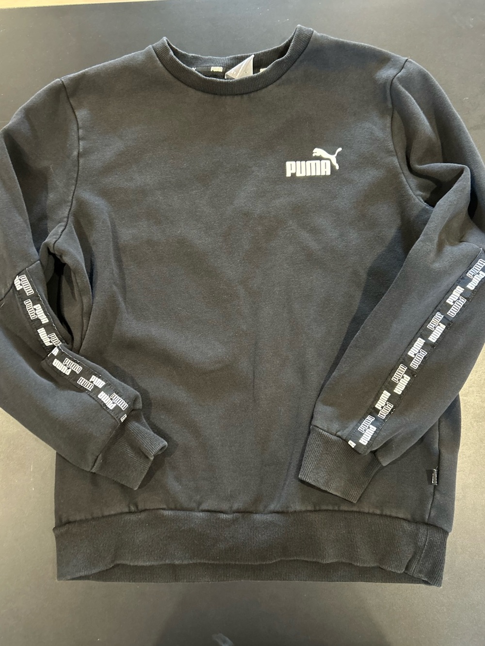 Puma Men’s Black Crewneck Pullover